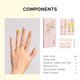 thumbnail image 4 of Tiras de Gel para Uñas NAILOG 34 pzas Diseño Floral Idyll, 4 of 8