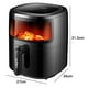 thumbnail image 2 of Freidora de Aire Digital Nappo 5.7 Litros Visor Luz 1500w, 2 of 5