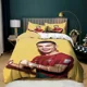 thumbnail image 1 of v1268 Bed Sheets Piece Duvet Cover Ronaldo CR Football Printed Bedding Set, Lightweight Quilt Cover with Zipper Comforter Set Boys Gift 3-Piece Bedding Set (1 Duvet Cover + 2 Pillow Shams) Bed Sheets, 1 of 5