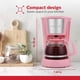 thumbnail image 3 of Cafetera De Vidrio 5 Tazas Color Rosa 750 Ml, 3 of 5