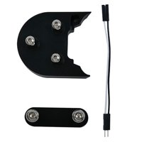 Ioensy - Juego De Juntas De Guardabarros Para Scooter Soporte Espaciador De Soporte De Pie Para Xiaomi M365 Negro