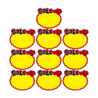 Magideal - 10 Uds. De Etiquetas De Precio De Señal De Publicidad De Supermercado, Etiquetas De Precio, Etiqueta De Precio De Entradas, Etiqueta De Precio Para Ti , Estilo F