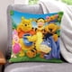 thumbnail image 1 of Winnie Pooh Fundas de almohada de terciopelo con tema, regalos de funda de almohada, decoración para el hogar, cojín de lanzar, regalo de cumpleaños para fans y parejas. 45cm x 45cm., 1 of 6