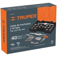 Truper - Machos Y Dados Tarraja Juego 40 Piezas