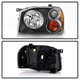 thumbnail image 2 of Par de faros ACANII negro para Nissan Frontier 2001‑2004, 2 of 6
