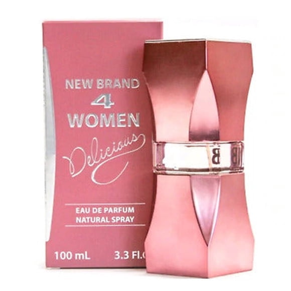 Perfume New Brand 4Women Delicious 3.3 oz 100 ml EDP