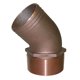 thumbnail image 1 of Tubería Groco 45 Degree Bronze 1-1/2 NPT a 1-1/2 Manguera, 1 of 2
