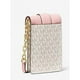 thumbnail image 3 of Cartera Michael Kors Carmen Small Faux Leather Phone Crossbody Bag (Powder Blush), 3 of 4