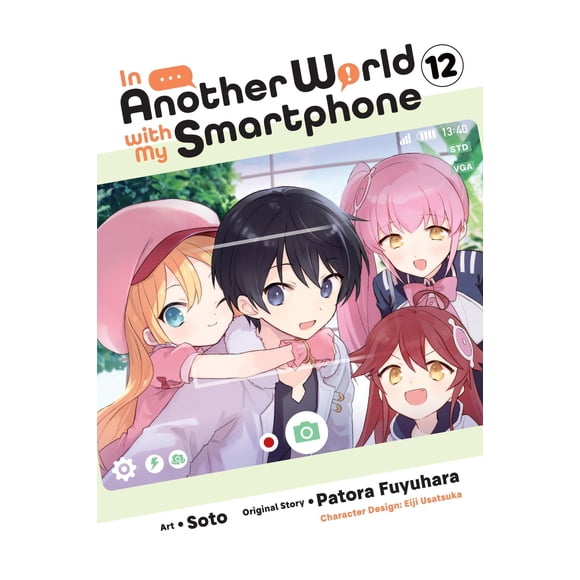 Manga Yen Press "In Another World with My Smartphone" Volumen 12