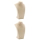 thumbnail image 5 of Collar Colgante Exhibición Busto Maniquí Soporte Soporte., 5 of 5