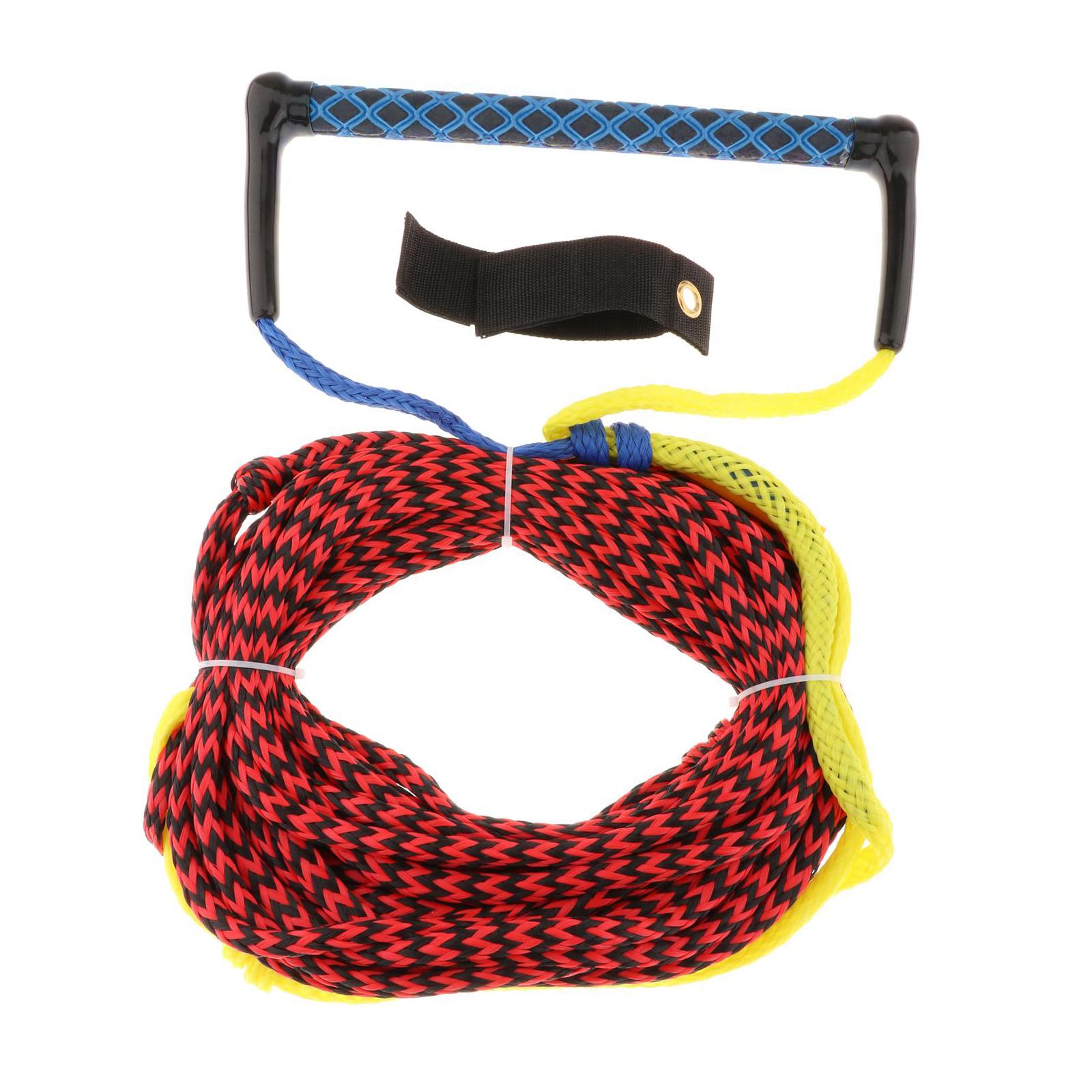 Magideal - Cuerda Para Esquí Acuático De 23 M Con Asa, Arnés De Remolque, Cuerda Ligera Para Wakeboard, Tabla De Rodillas Para Surf, Accesorios Para Esquí Acuáti