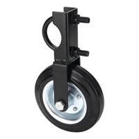 Ioensy - Rueda De Goma De Fácil Instalación Para Césped, Cerca De Eslabón De Cadena, Rueda Giratoria Para Puerta De Valla