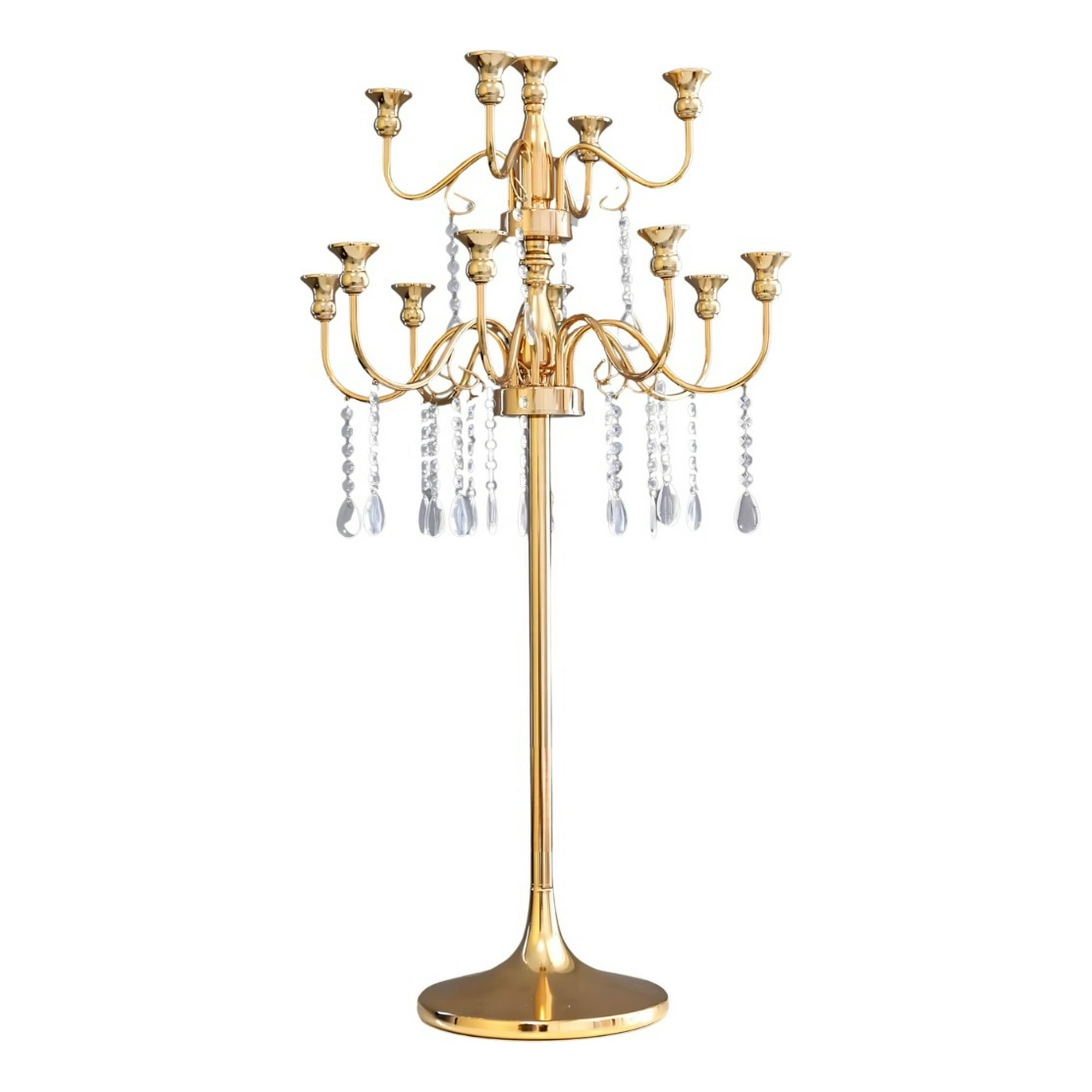 Genérico - Candelabro Decorativo Lujo Majestuoso Pedestal Hogar Jhn