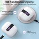 thumbnail image 3 of Auriculares Bluetooth TAGRY X08 60H IPX5 con carga inalámbrica, 3 of 3