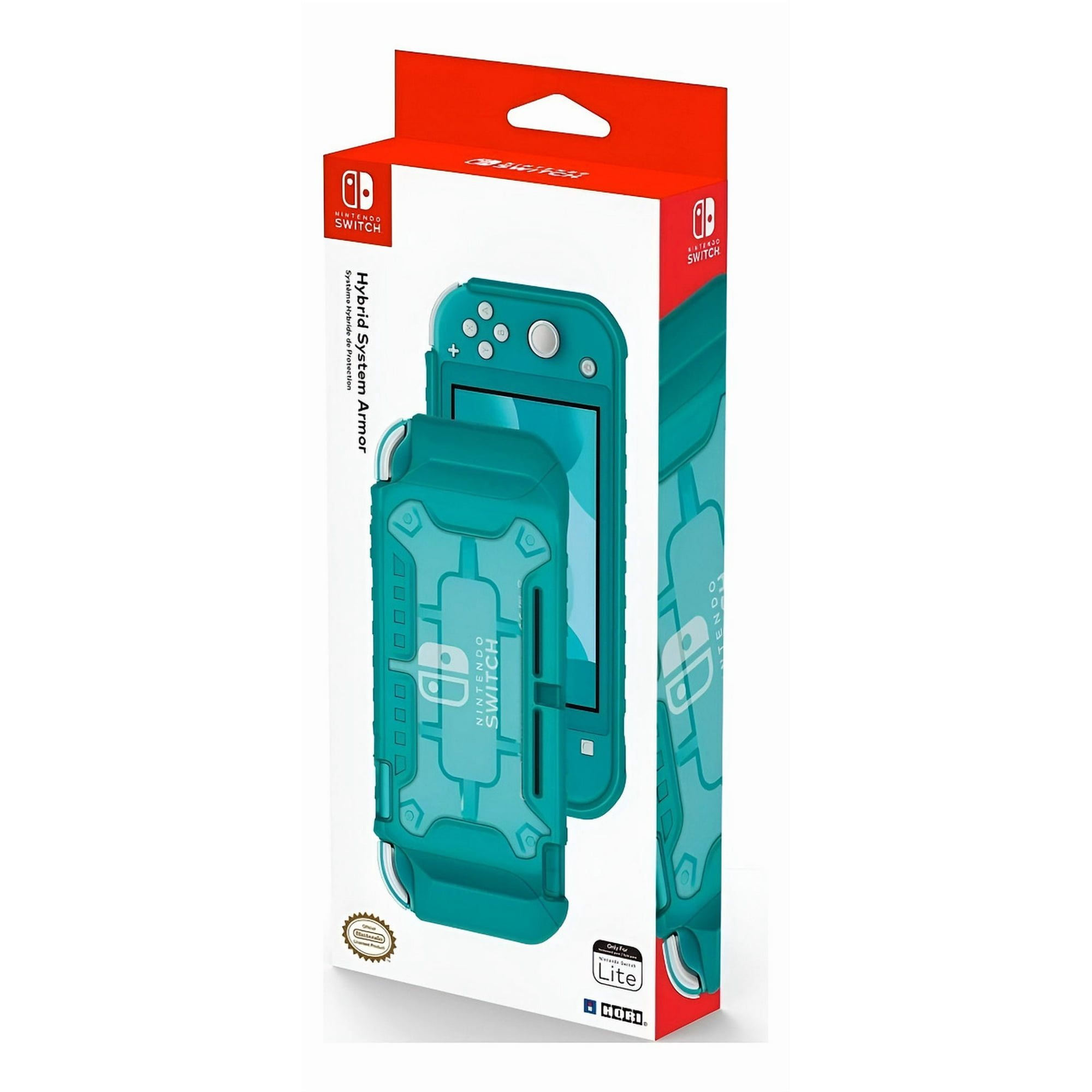 Hori - Switch Lite Hybrid System Armor - Carcasa Turquesa - Sniper