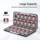 thumbnail image 3 of Estuche para tarjetas de juego para Nintendo Switch y Switch OLED, soporte portátil para juegos con 24 ranuras para cartuchos de juego y 24 ranuras para tarjetas Micro SD, 3 of 8