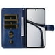 thumbnail image 3 of Funda con Cremallera para Realme C65 4G, Carcasa Cartera de Cuero PU con Soporte y Tarjetero, 3 of 6
