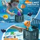 thumbnail image 2 of Juguetes de Buceo para Piscina Tikduck 6 Animales Marinos y 6 Jaulas de Buceo, 2 of 7