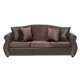 thumbnail image 1 of Sofá 3C New Bugambilia Felpa Chocol Caf, 1 of 4