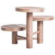 thumbnail image 4 of Soporte De Madera Para Maceta, Estante Redondo De Flores De 3 Pisos Para Mesa, Escritorio De Oficina, 4 of 5