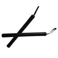 Magideal - 1 Par De Varillas De Entrenamiento De Boxeo, Varilla De Golpeo De Boxeo De Objetivo, Contacto Acolchado De Cuero Pu Negro