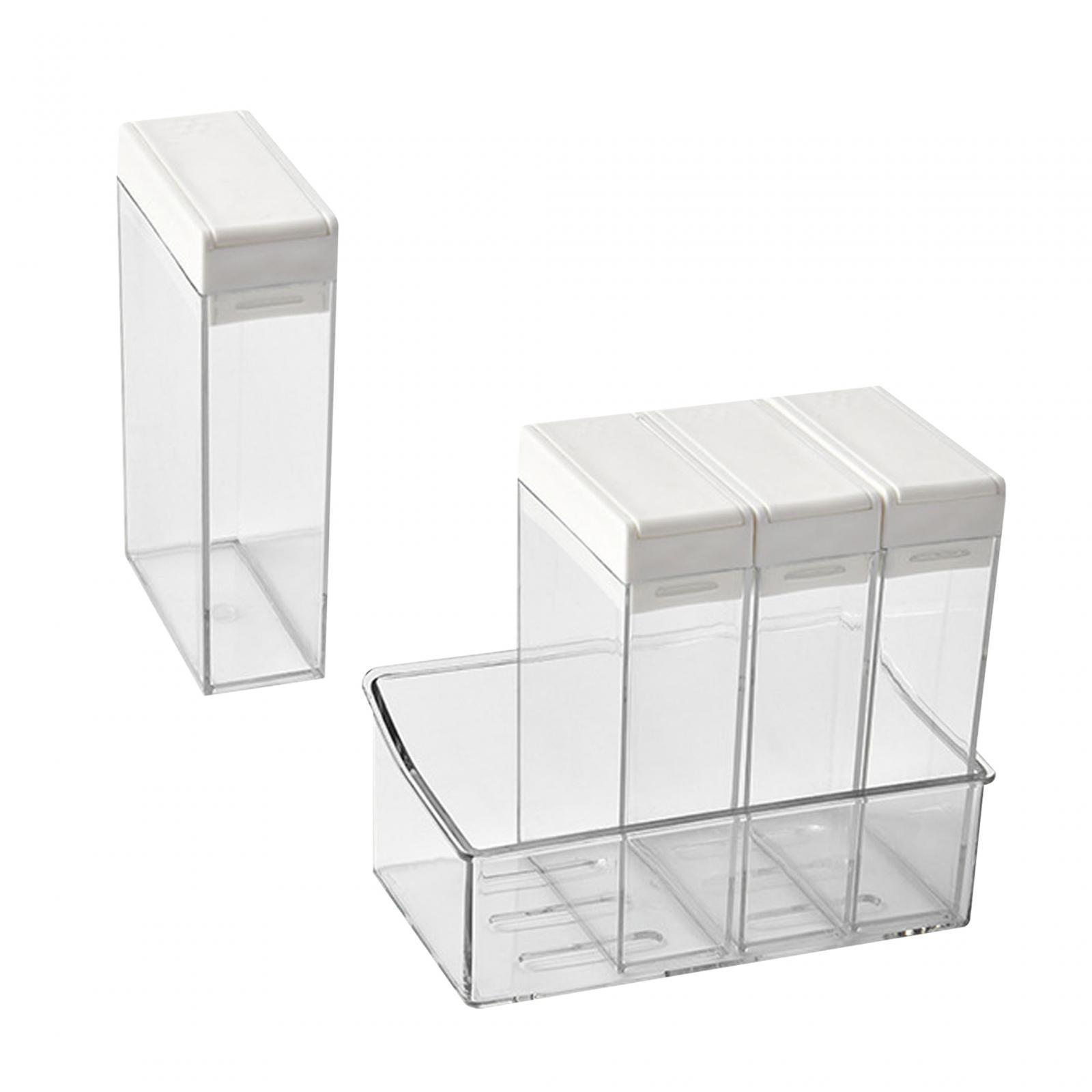 Bothyi - Frascos De Especias Frascos De Polvo De Pimienta Transparente Almacenamiento De Alimentos Botellas De Especias Para Cocina