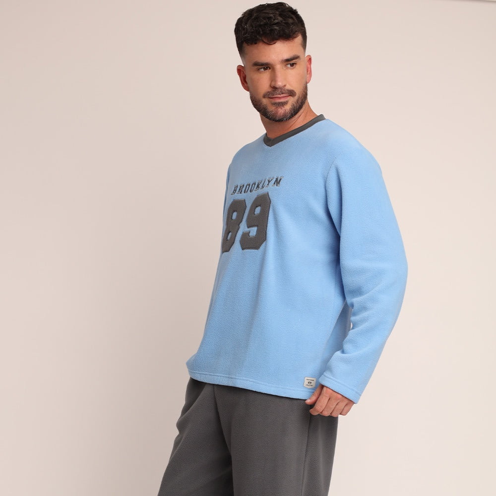 Mon Amour - Pijama Micropolar " Brooklyn" 2612077 - Xl