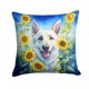 thumbnail image 1 of Cojín Sunflowers German Shepherd, 1 of 6