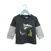 Pumucki - Polera Manga Larga Espacial Talla 9-12M