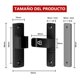 thumbnail image 2 of Cerraduras Interiores No Perforadas Con Pestillo, 2 of 9