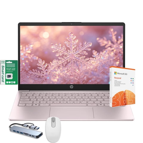 Notebook Hp Ultradelgada De 14"" Intel N150, 16 Gb, 384 Gb,