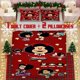 thumbnail image 1 of Lucy Red Background Soft Printed Bedding Set Polyester Fabric Decorative & Warm Ideal for Bedroom or Guest Room, 1 of 5