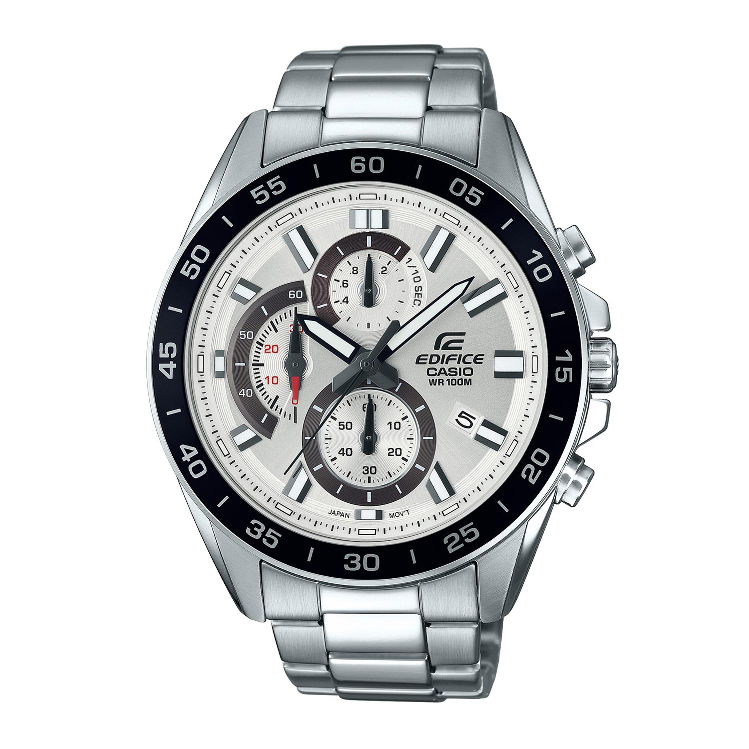 Reloj Edifice Efv-550D-7Avudf Acero Hombre Plateado Plateado