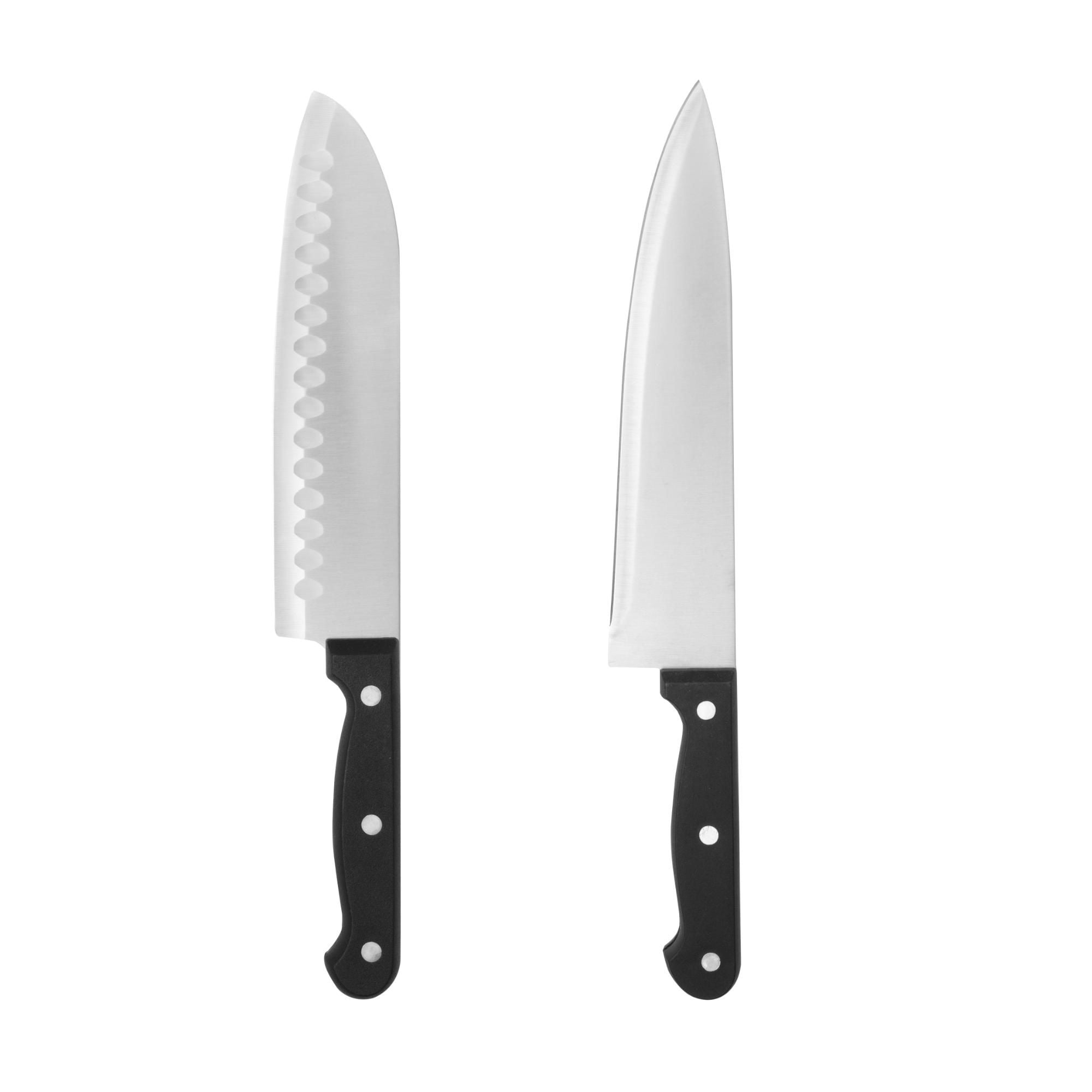 Haus - Cuchillo 2 Piezas Grande 3Cr13 Negro