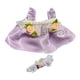 thumbnail image 2 of Mini Ropa Para Mu?ecas, Elegante Y Linda Ropa Para Mu?ecas, Traje Para Ni?as Peque?as, Falda Con Flores Violetas Para Ni?as, 2 of 5