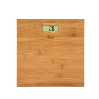 Elegante Pesa De Baño Fabricada En Bambú Natural. Marca Jata