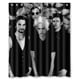 thumbnail image 1 of Cortina de ducha de la banda Depeche Mode, juego de cortinas de baño con ganchos, tamaño 60 x 72 pulgadas, 1 of 3