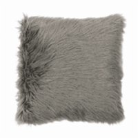Genérico - Fundas De Cojín Peluditas 45X45 Cm Color Gris