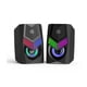 thumbnail image 4 of Parlantes Gamer Usb Jack 3.5 Rgb 2x3w Rms Negro Dhe-6000, 4 of 5