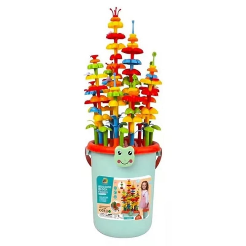 Genérico - Balde Bloques De Construccion 172pcs Juguete Didactico Niños