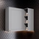 thumbnail image 3 of Mueble de Cocina Aéreo Esquinero Americana Gris Home Mobili, 3 of 3