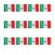 thumbnail image 3 of 12 Uds Banderas Bandera Bandera Ondeando Con La Mano Bandera Del Orgullo Nacional México, 3 of 5