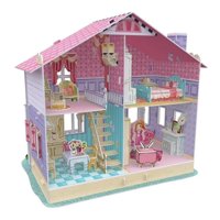 Total E-Commerce - Juguete Casa De Muñecas Armable Puzzle 3D 93 Piezas