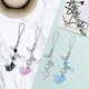 thumbnail image 3 of Tirantes con colgante de pez YDEROD rosa y azul 14 × 3,5 × 1 cm, 3 of 7