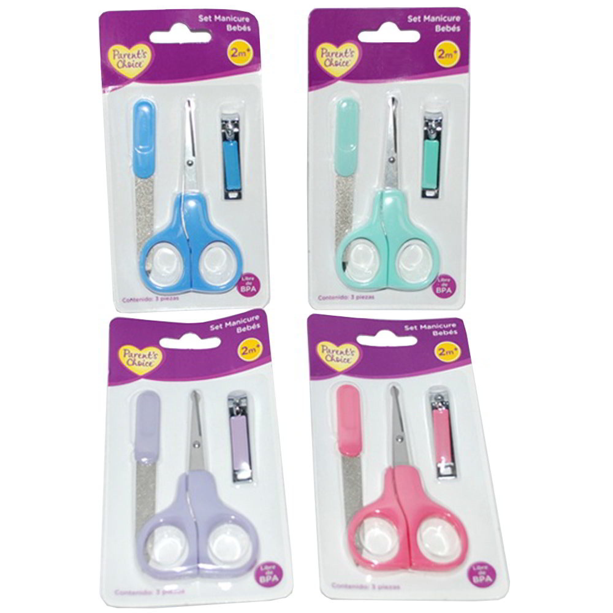 Set Manicure Bebes, Color Surtido 1 Un Parent's Choice