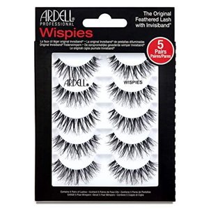 Ardell Professional - Pestañas Postizas Ardell Wispies Negras 1 Paquete 5 Pares