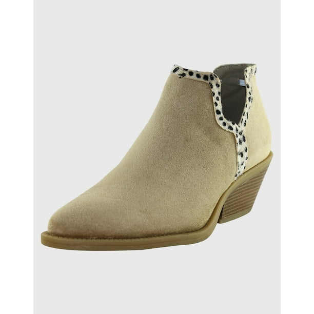 Botin Puntiagudo Leopard Khaki Danicolle
