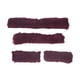 thumbnail image 4 of 4 Fundas Para Cabestro De Caballo, Suaves, Fáciles De Mantener, De Repuesto, Transpirables, Color Rojo Oscuro, 4 of 5