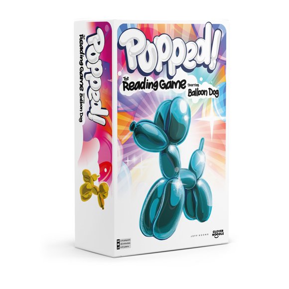 Juego de cartas Clever Noodle Popped! Aprendizaje de habilidades de lectura 4-9
