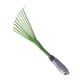 thumbnail image 2 of Rastrillo de mano para jardín, mango ergonómico portátil, herramienta de mano para jardinería, conveniente para césped, barrido de jardín, mantillo de, 2 of 5